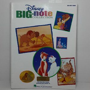 Disney BIG-Note Collection BIG-NOTE PIANO Sheet Music 40 Songs Lion King Pooh